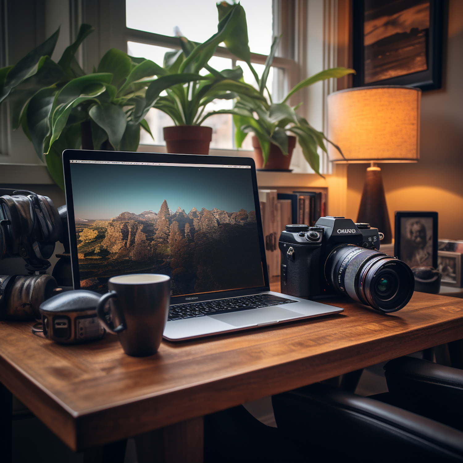 Inspired Photographer's Workstation