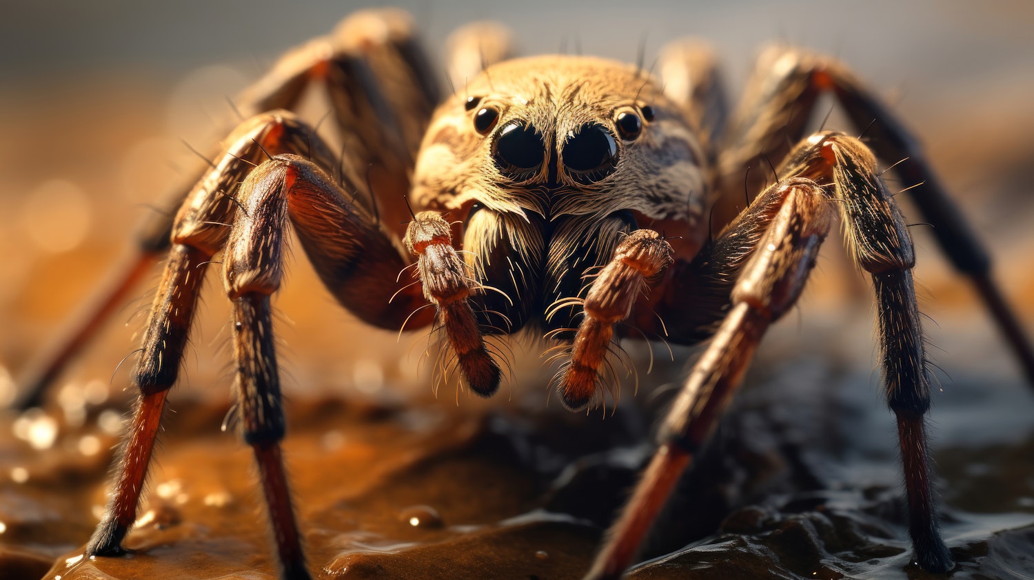 Close-Up of a Spider