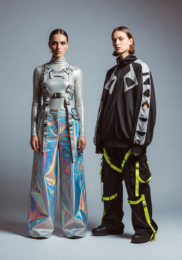 Futuristic Fashion Duo