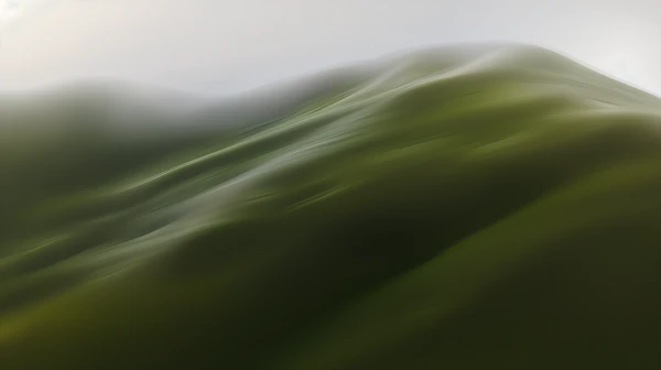 Serene Hilly Landscape