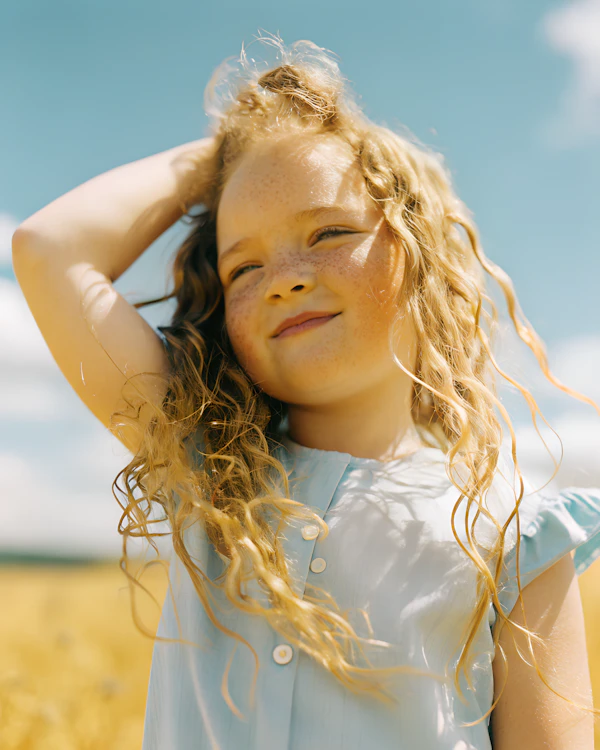 Girl in Golden Field