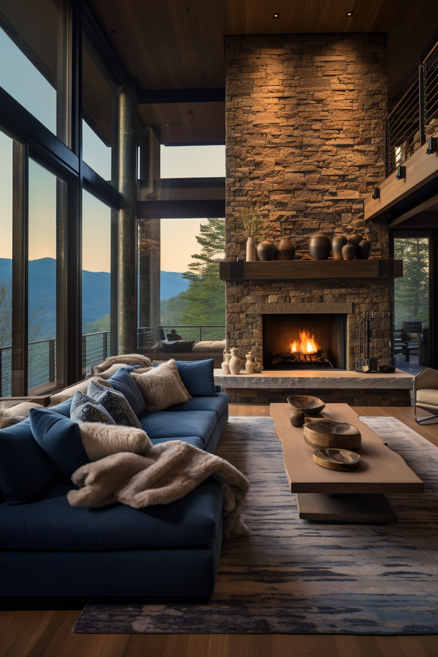 Rustic Elegance with Mountain Views