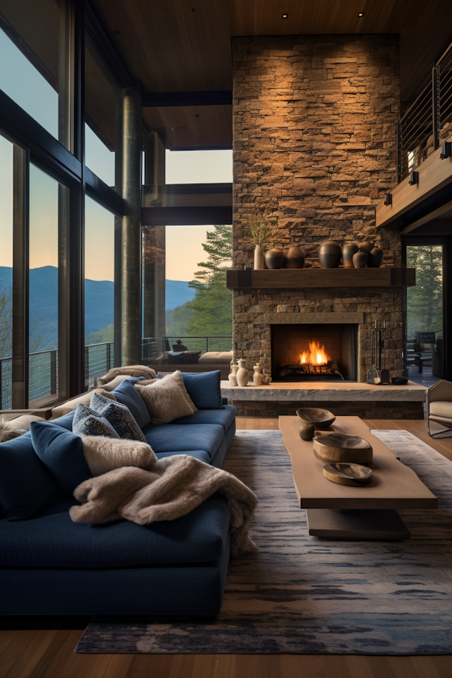 Rustic Elegance with Mountain Views