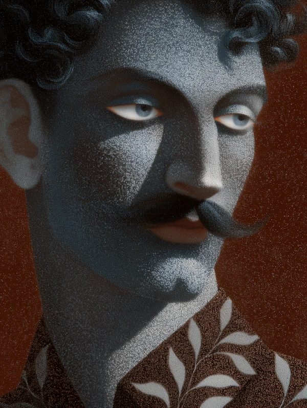 Pointillist Portrait