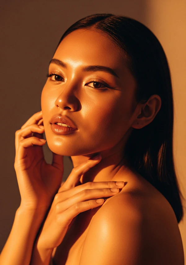 Golden Glow Portrait