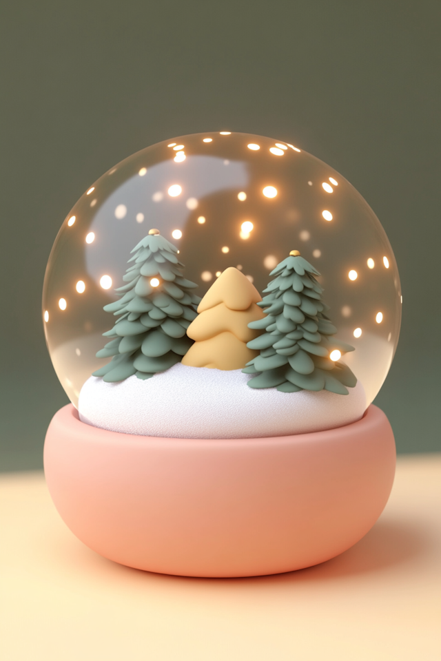 Charming Snow Globe