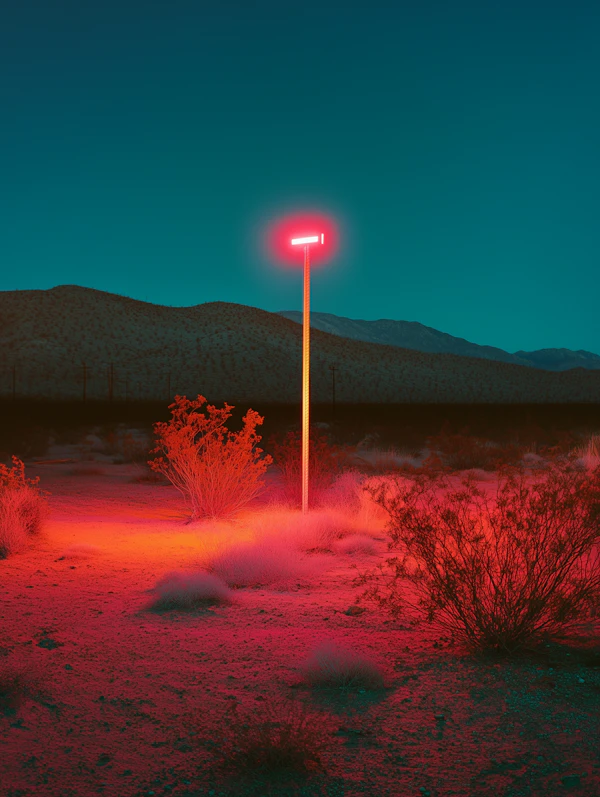 Surreal Desert Scene