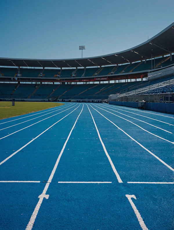 Empty Stadium Track