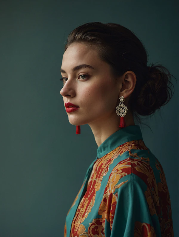 Elegant Woman Profile