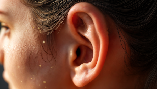 Close-Up Of Human Ear