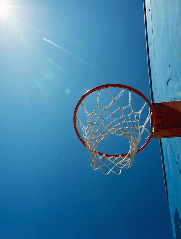 Basketball Hoop Sky View