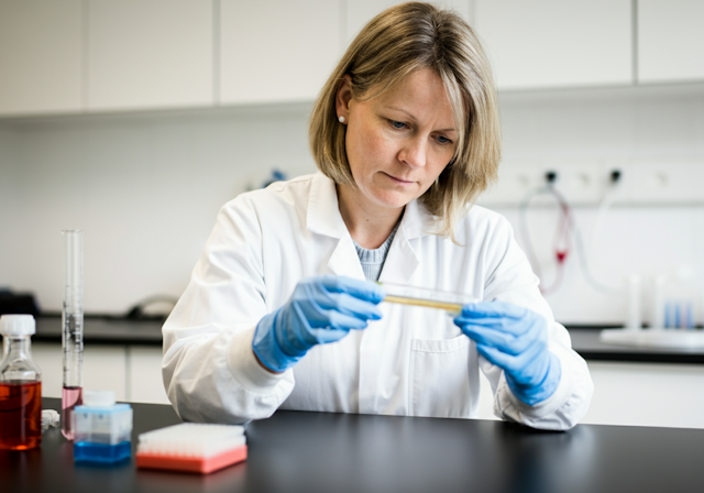 Scientist in Lab