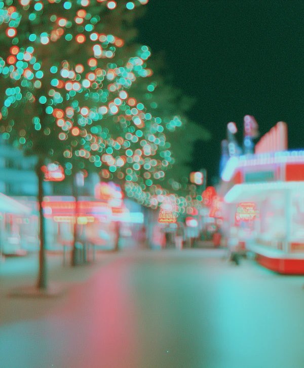 Vibrant Urban Nightscape