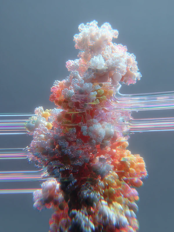Abstract Coral Structure