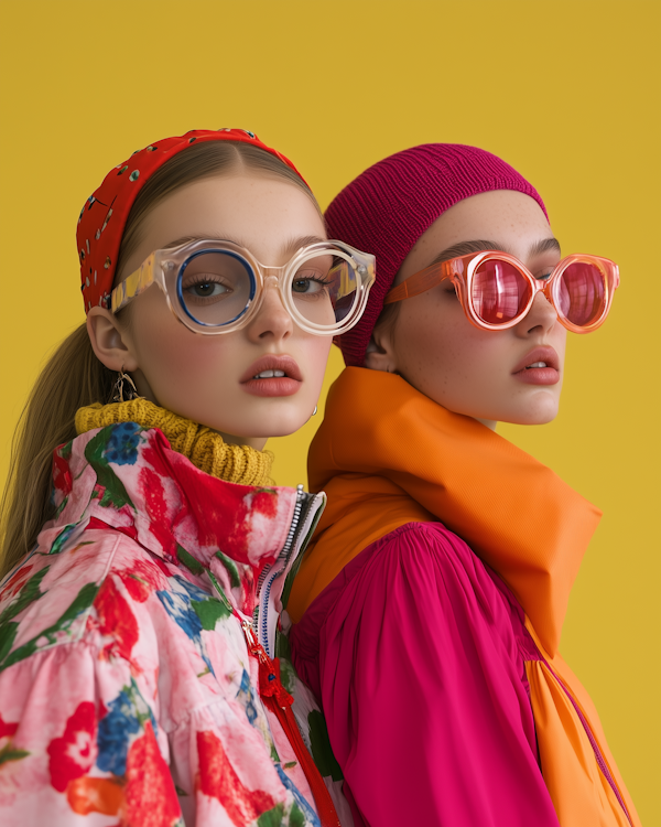 Vibrant Fashion Duo