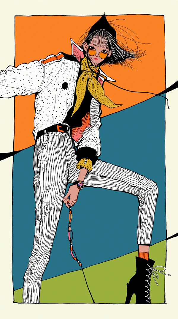 Stylish Individual Pose