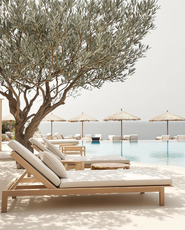 Serene Poolside Retreat