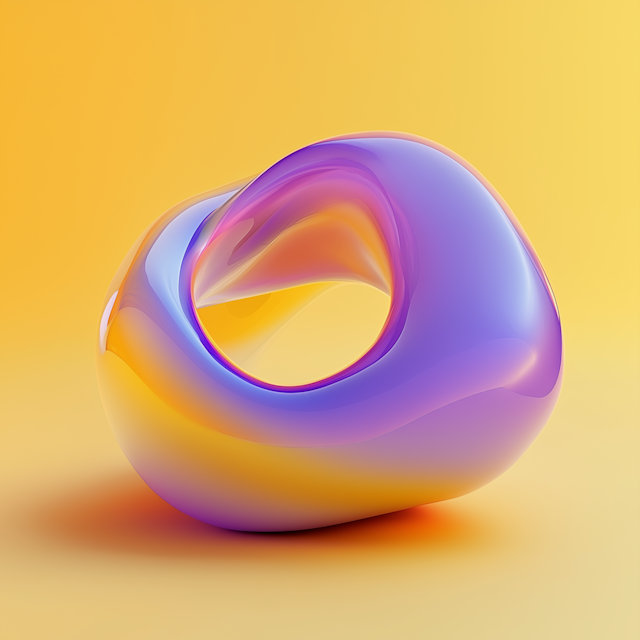 3D Abstract Torus Art