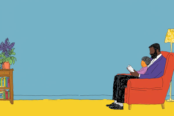 Cozy Reading Scene