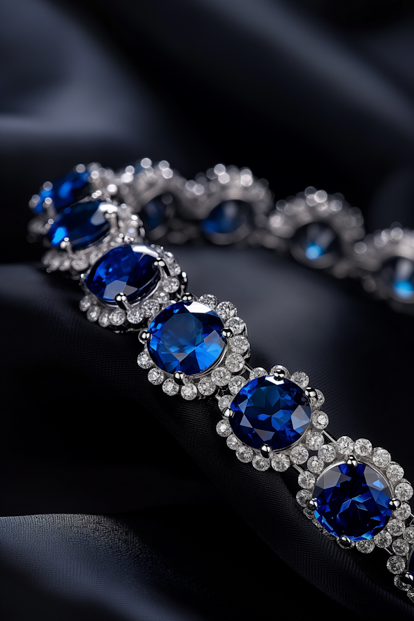 Luxurious Gemstone Bracelet
