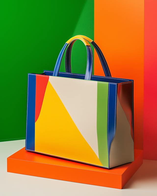 Vibrant Multicolored Tote Bag