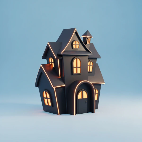 Whimsical 3D House