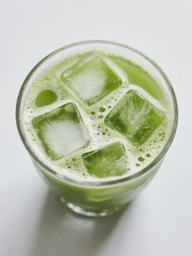 Green Smoothie Close-Up