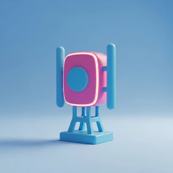 Futuristic Pink Device