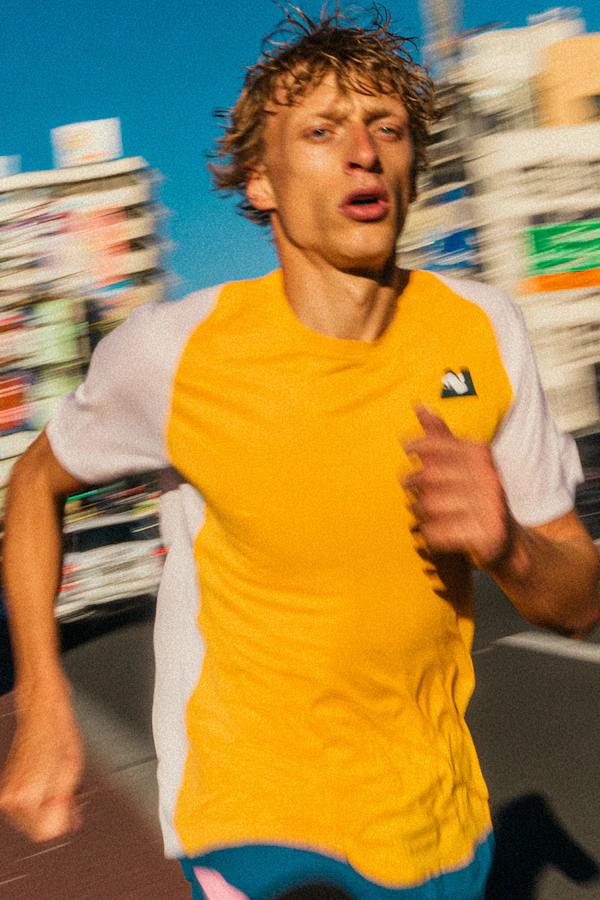 Urban Runner in Motion