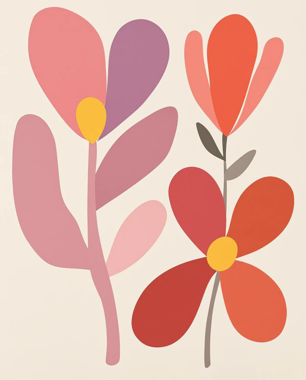 Abstract Floral Art
