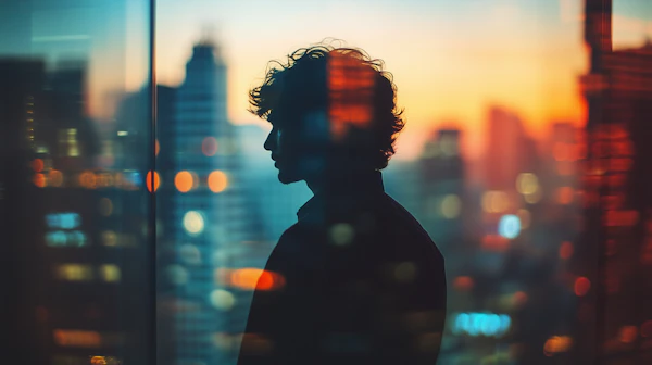 Silhouette at Sunset