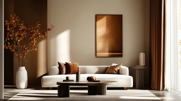 Modern Minimalist Living Room