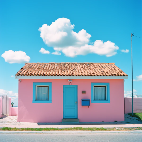 Charming Pink House