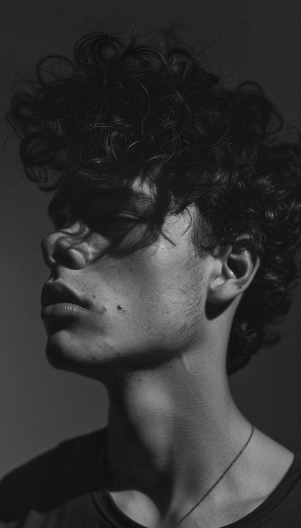 Serene Profile Portrait