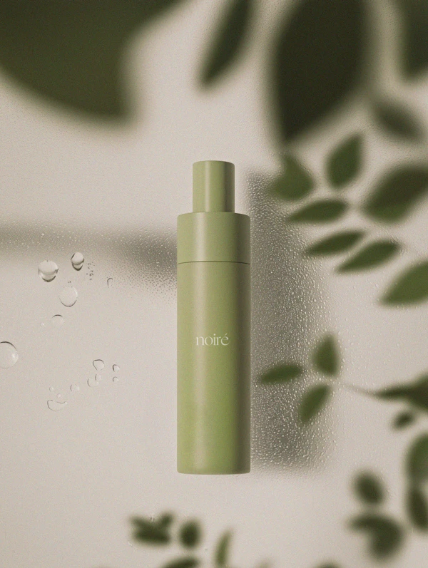 Minimalist Green Bottle