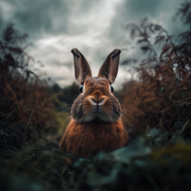 Rabbit in Natural Setting