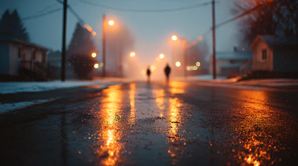 Dusk Urban Serenity