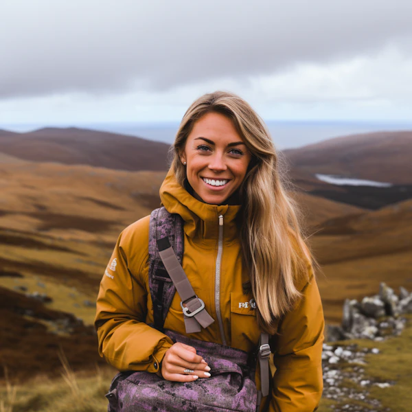 Sunny Explorer with a Welcoming Smile