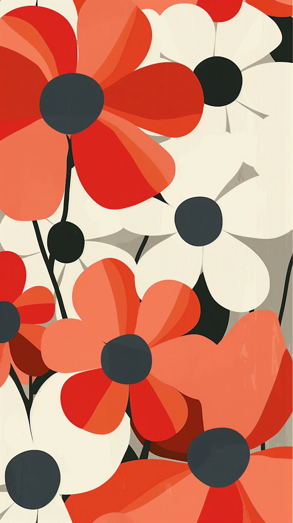 Stylized Flower Art