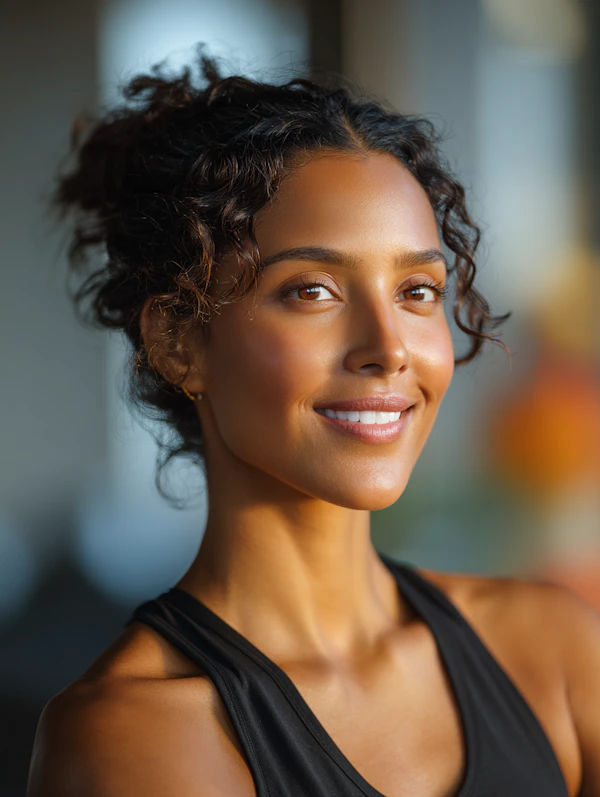 Radiant Woman Portrait