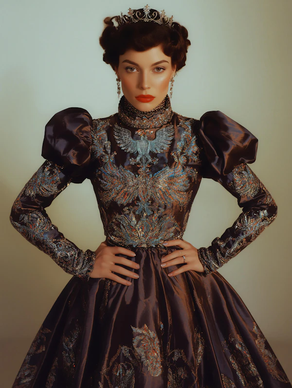 Elegant Vintage Portrait