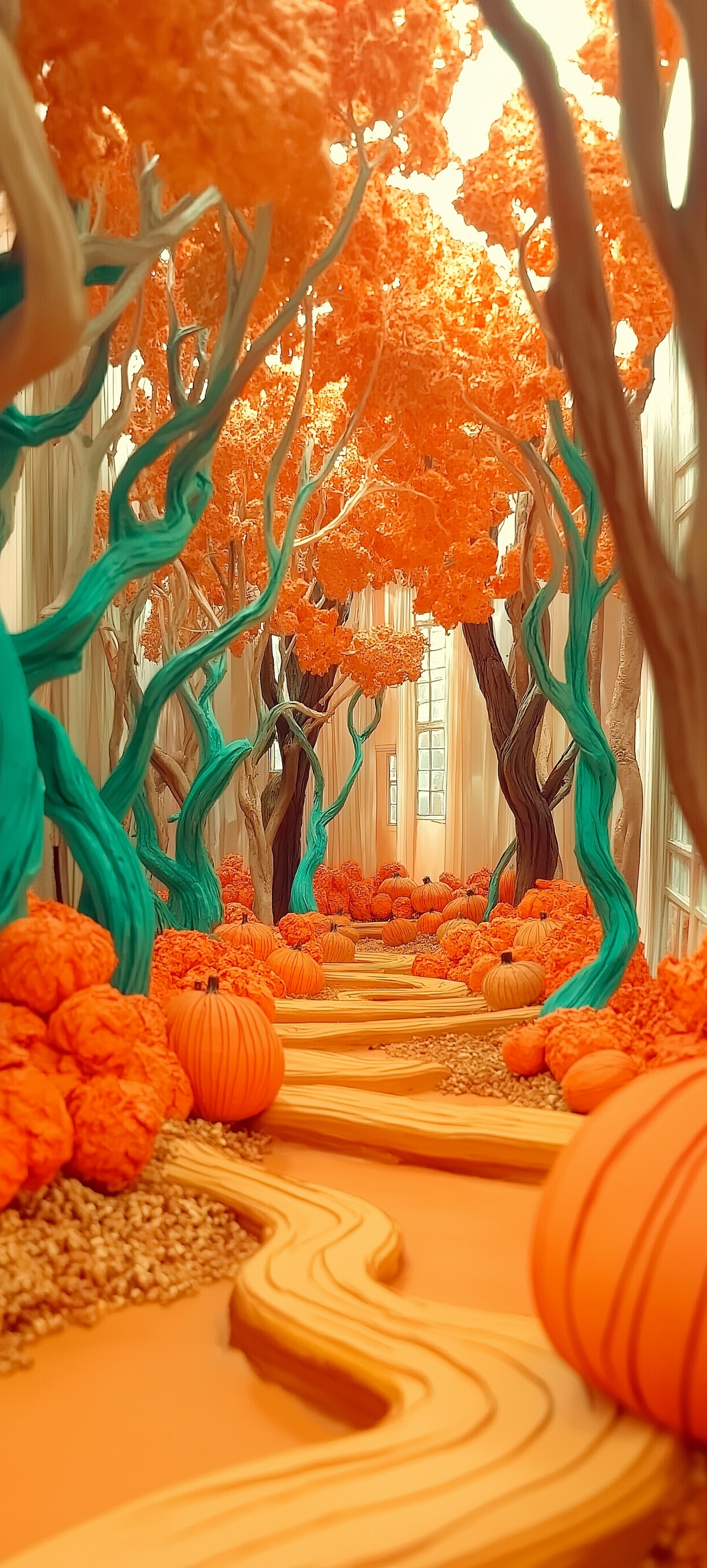 Whimsical Autumn Forest