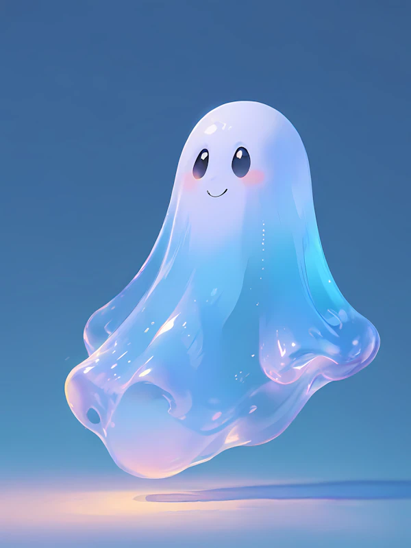 Whimsical Jelly Ghost