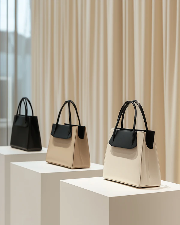 Elegant Handbags Display