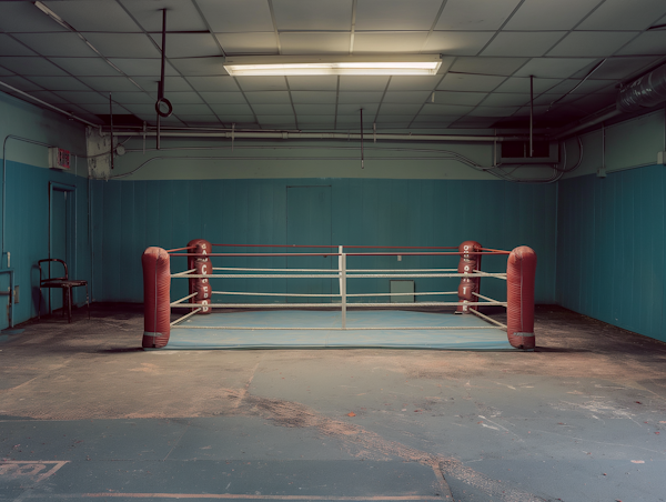 Abandoned Boxing Ring