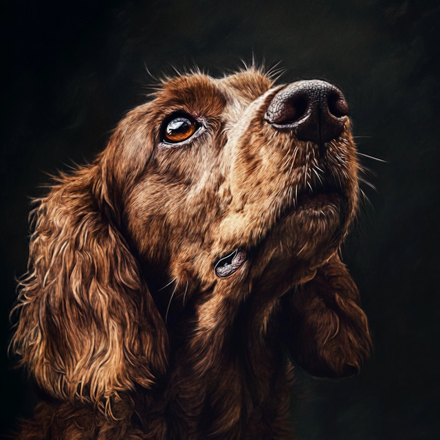 Close-up of Dog's Face