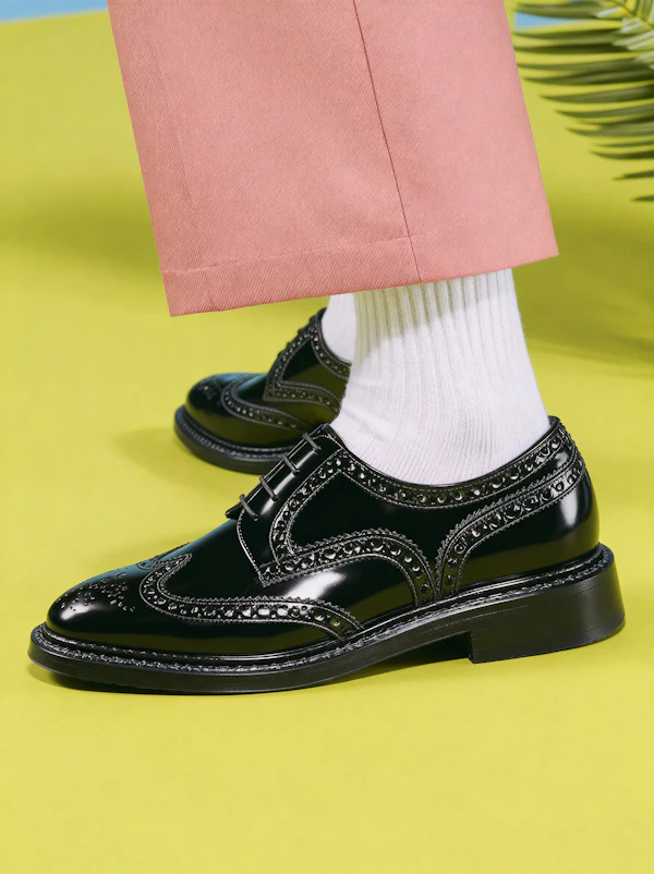 Stylish Footwear Close-Up