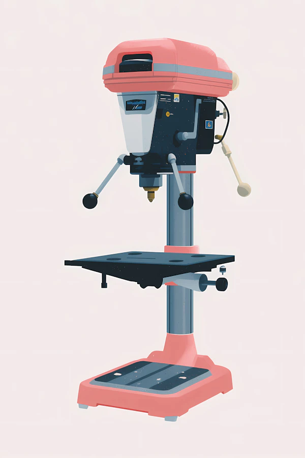 Stylized Drill Press