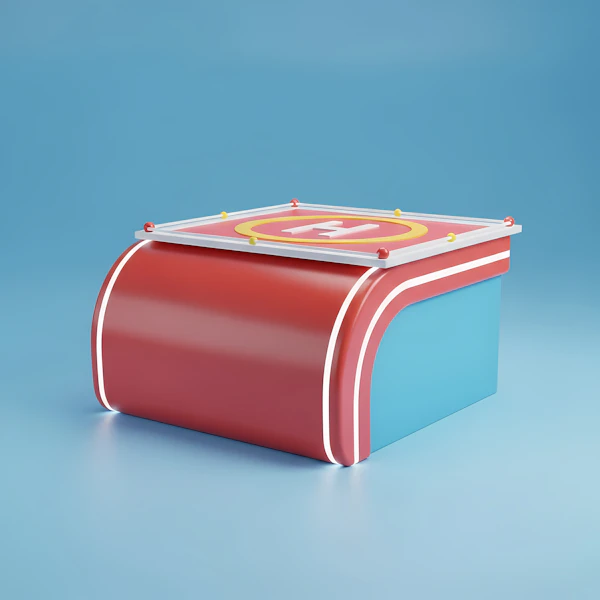 Futuristic Device Render