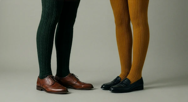 Stylish Footwear Display